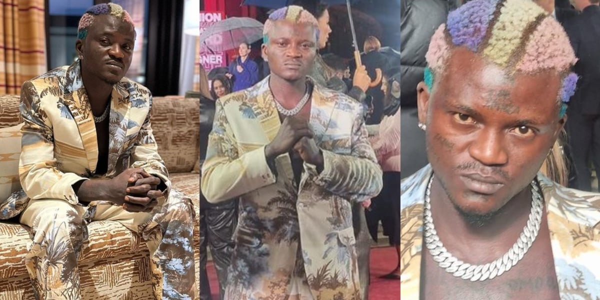 Portable appreciates God after his appearance at British Fashion Awards