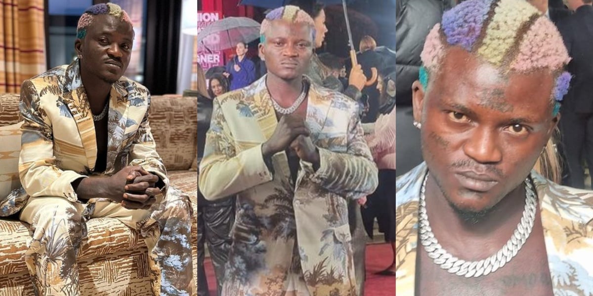 “Do it again BigGod” – Portable appreciates God after his appearance at British Fashion Awards