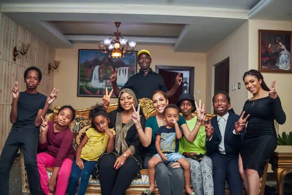 Ned Nwoko’s daughter mocks father for dealing with paying bills for 21 children