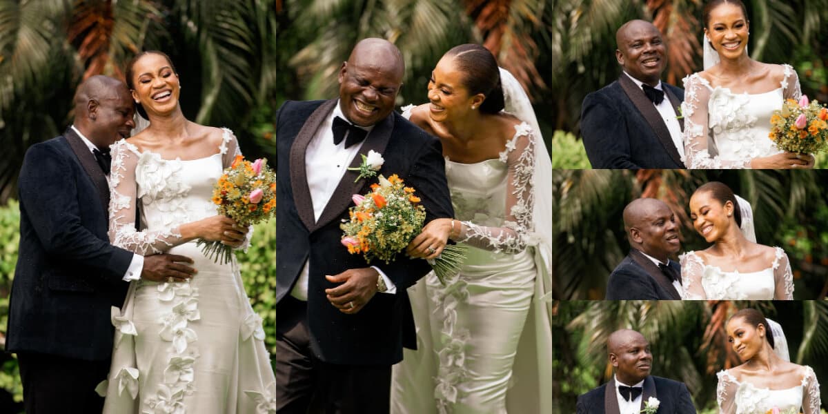 Mitchel Ihezue lavishes praises as she released wedding photos