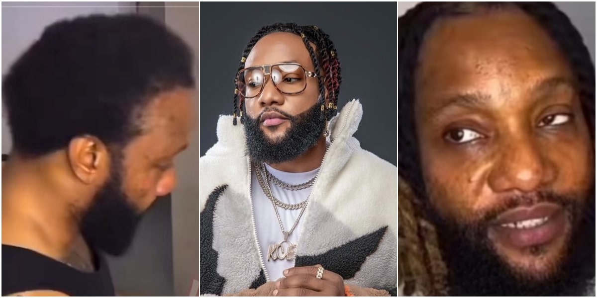 "Guy went from 59 to 29" - Kcee trends as video of him without filter sparks reactions