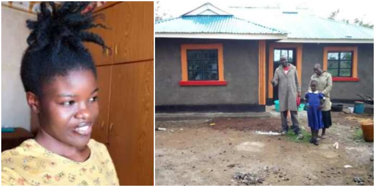 Single father emotional as daughter surprises him with his dream house after years of saving