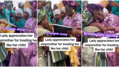 "You never let me feel my mum's absence" - Nigerian bride praises stepmother for treating her like her daughter
