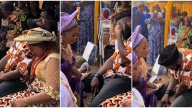 "This is too emotional" - Video of groom gazing at bride, her mother, and brother as they all burst into tears goes viral