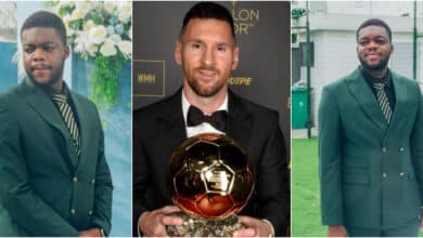Cute Abiola, a popular comedian, has resorted to Instagram to gloat about how much he looks like popular footballer Leo Messi.