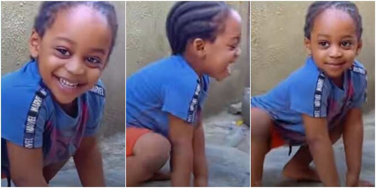 “I thought he was Davido’s Ifeanyi”- Video of little boy acting like ‘Spiderman’ causes stir