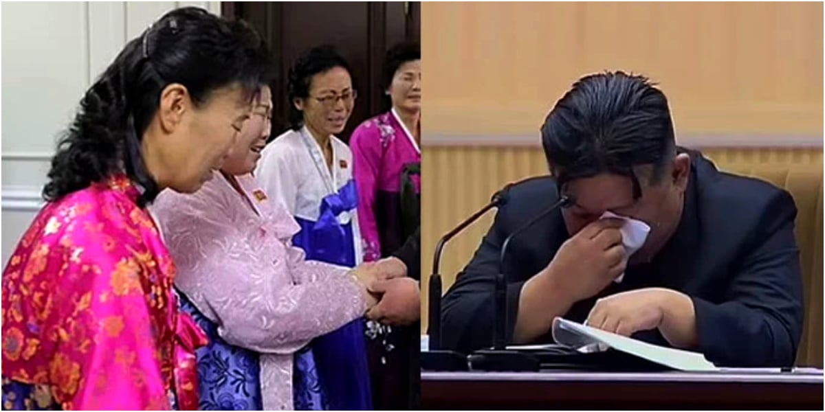 North Korean dictator, Kim Jong Un breaks down in tears, begs women to have more children