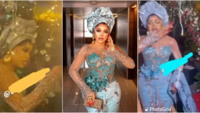 “I am very shameless” - Bobrisky fights dirty at Mercy Aigbe’s movie premiere