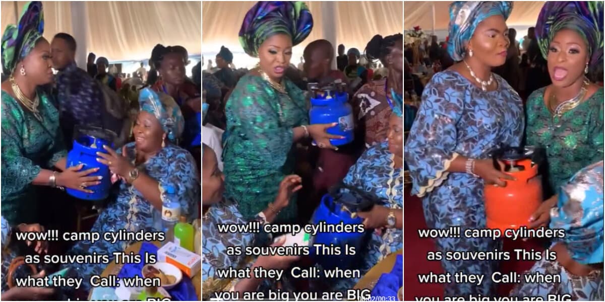 attendees gas cylinder souvenirs