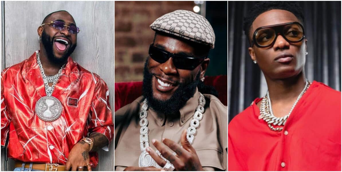 Wizkid, Davido, Burna Boy, 5 others listed in UK MOBO award