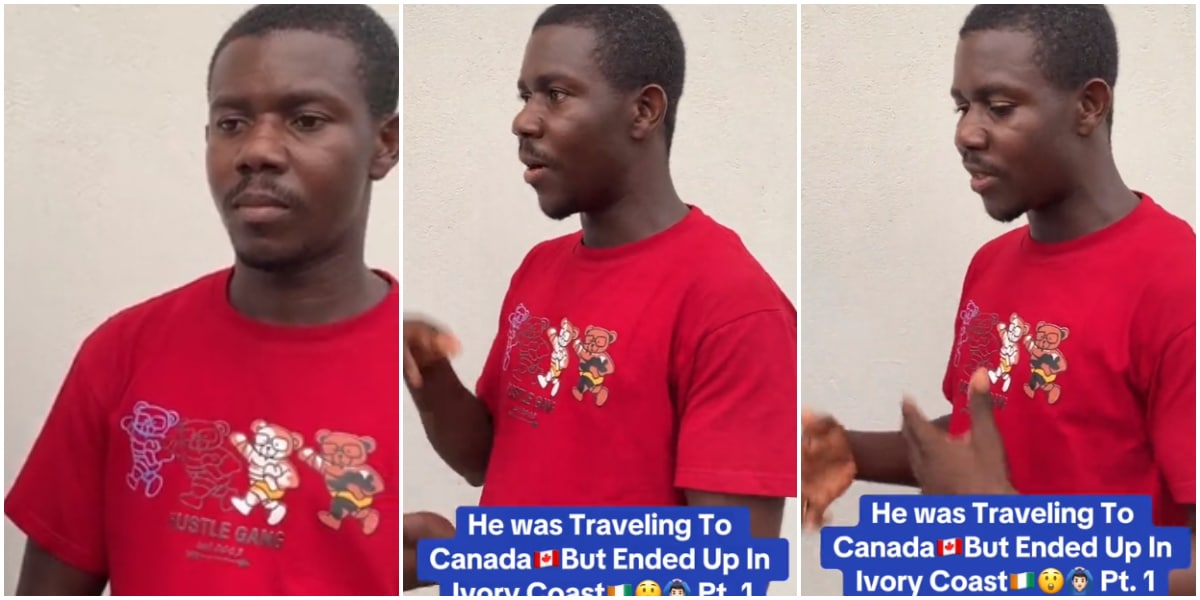 Mechanic heartbroken after selling his two cars to relocate to Canada; agent dupes him, sends him to Ivory Coast