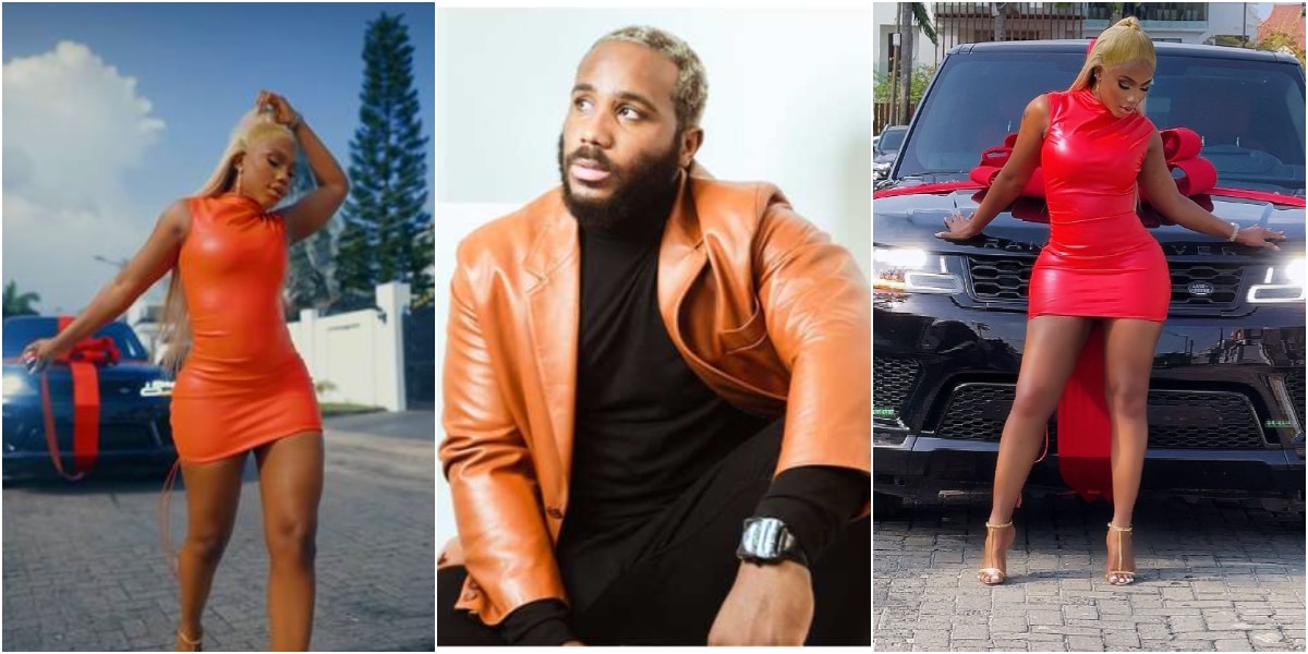 "Relationship scatterer" - Kiddwaya teases Mercy Eke as she flaunts new Range Rover