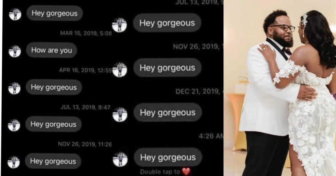 Man lady messaged 2019 marriage