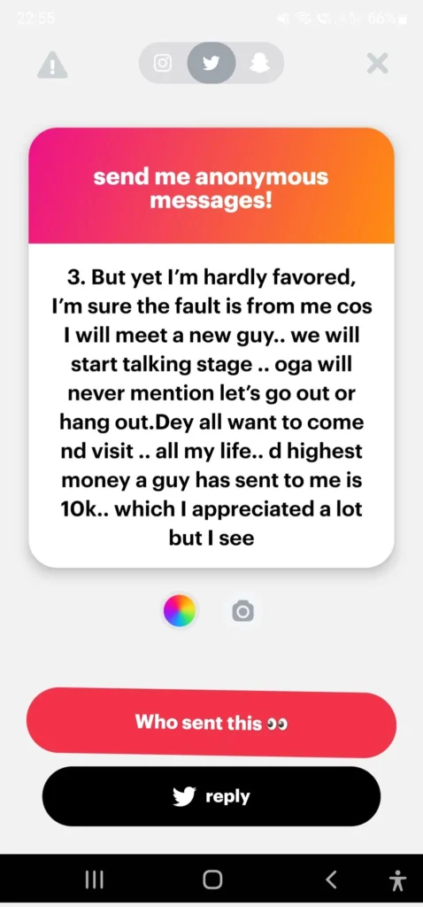 “You have jealous spirit husband” — Reactions as 24 year old light skinned lady cries out as no man spends on her 