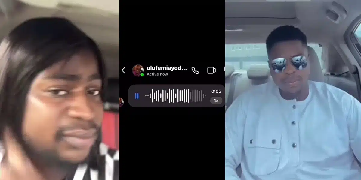 “How much are they paying you son” — Skitmaker shares his father’s reaction after he saw him wearing wig in an Instagram video