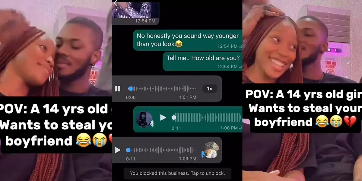 “I have a matured mind and I’ve done a lot of stuffs” — Older lady shares what 14 year old girl told her boyfriend