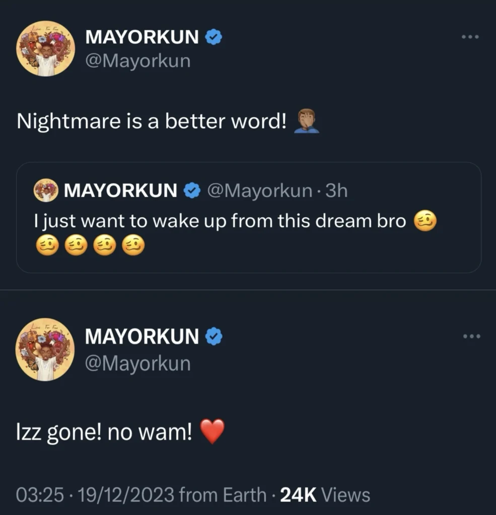Mayorkun in pains as he vows not to visit Calabar again after heartbreaking event at his concert 