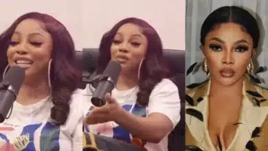 “You can find rich men in house parties in Ikoyi and it’s environs” — Toke Makinwa advises ladies ahead of Detty December