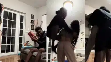 “This is priceless” — Reactions as lady gets her boyfriend a PS 5 for Christmas
