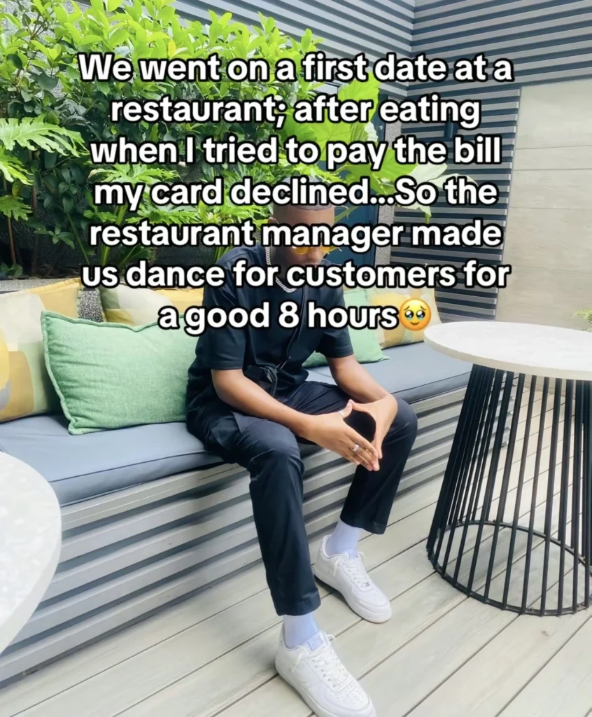 “We danced for over 8 hours” — Man shares worst date experience 