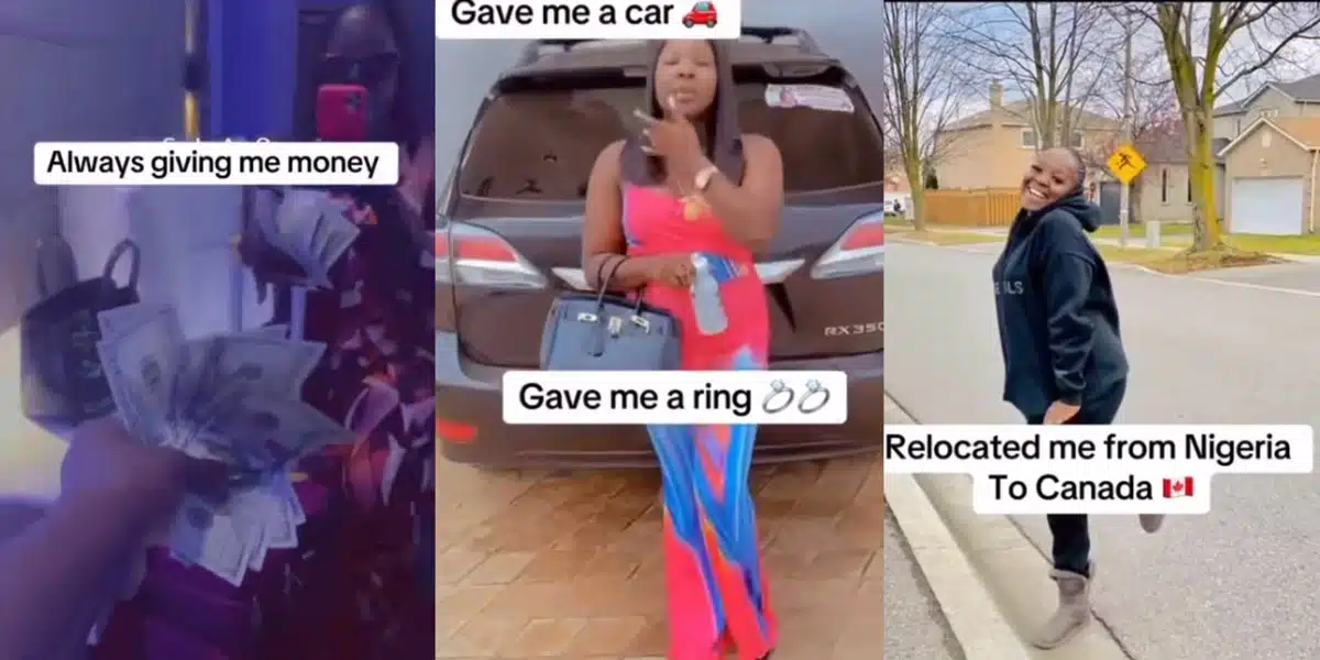 “He relocated me from Nigeria to Canada, bought me a car” — Lady shares reasons why she married older man for money not love