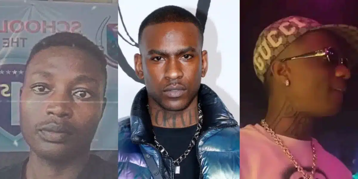 “Bad energy stay far away” — Skepta replies fan who trolled Wizkid for getting neck tattoo similar to his