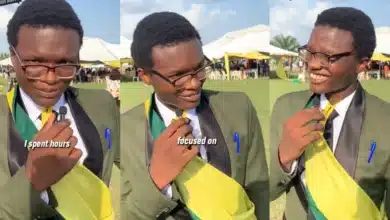Futo best graduating student, Henry Anozie, with cgpa of 4.93 in Mathematics shares how his carpenter father was his motivation
