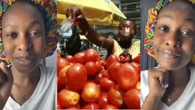 “Nigerians can’t tell me they are poor” — Kenyan lady says after seeing amount of tomatoes Nigerians use to make stew
