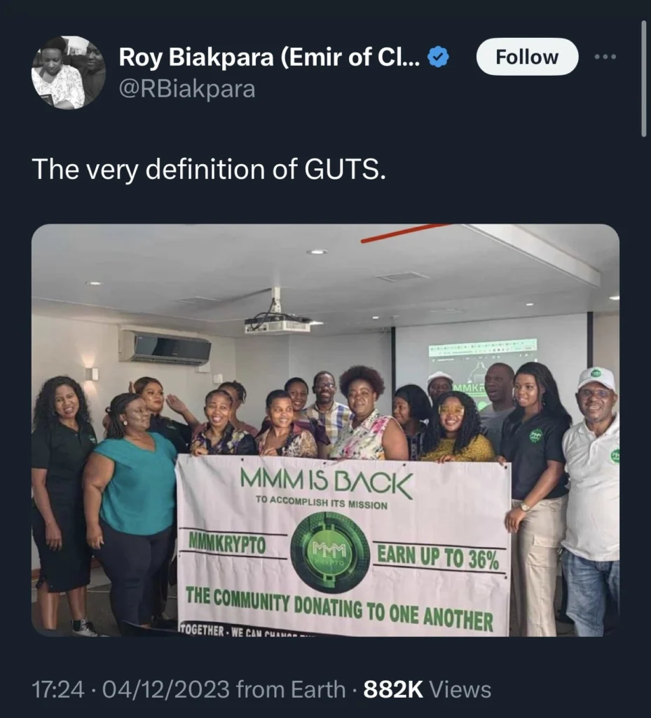 “They’re back to get new victims” — Nigerians react as MMM makes comeback to the Nigerian market 