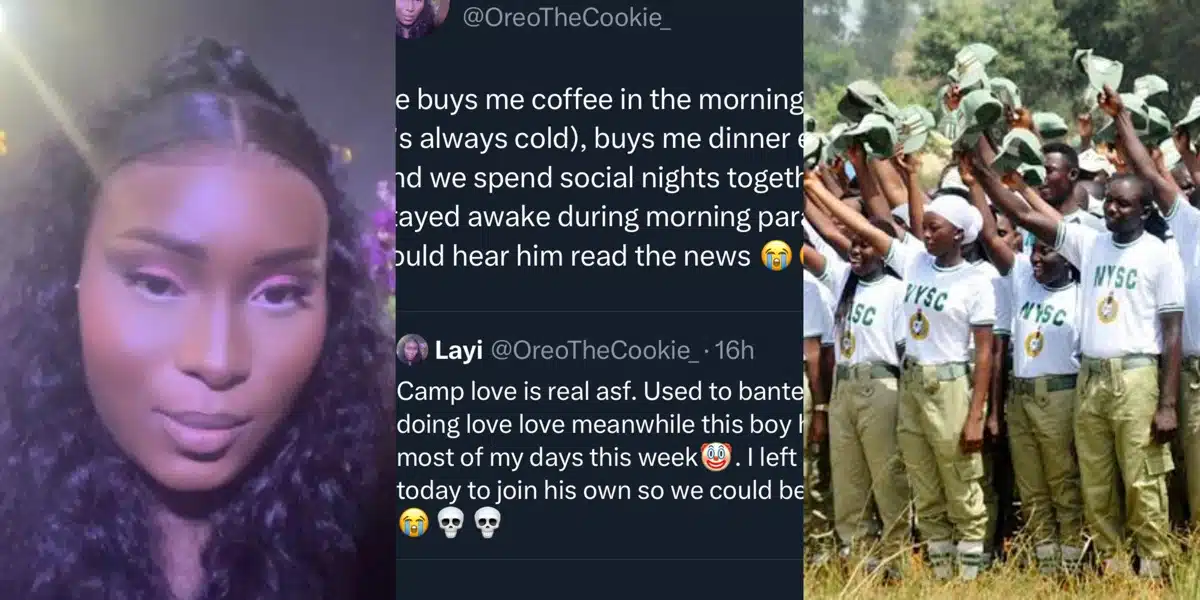 “Camp love is so sweet” — Lady says as she meets her Mr Right after two weeks at NYSC camp