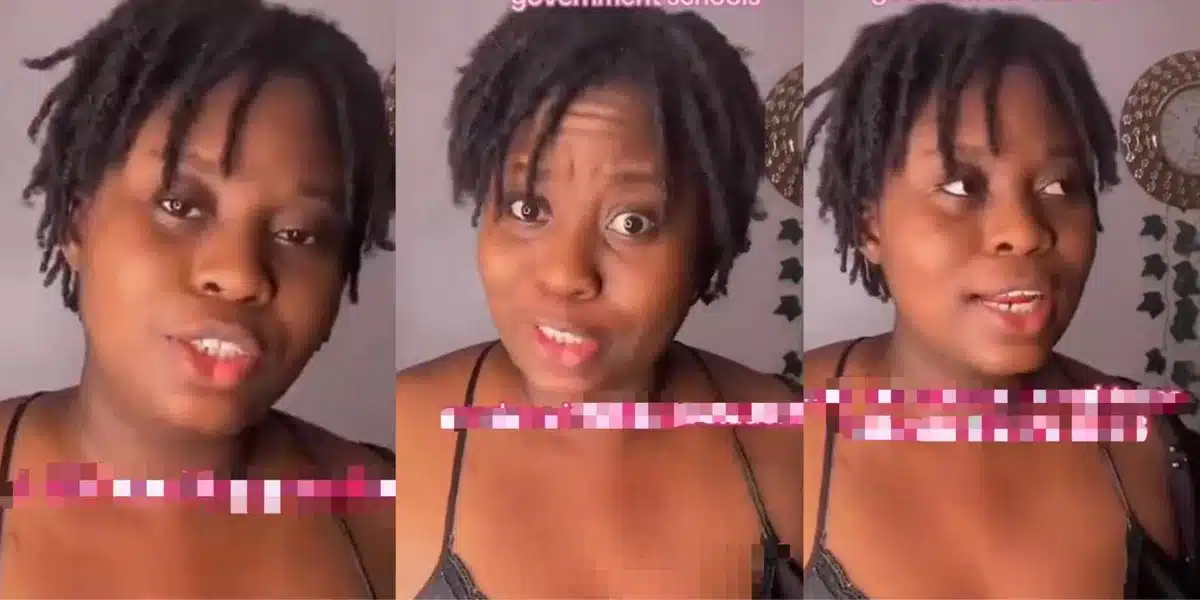 “No government school can confidently produce intelligent students” — Lady insists after her teaching practice experience