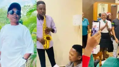 Nigerian actor, Chinedu Ikedieze gets beautiful surprise as he marks 46th birthday
