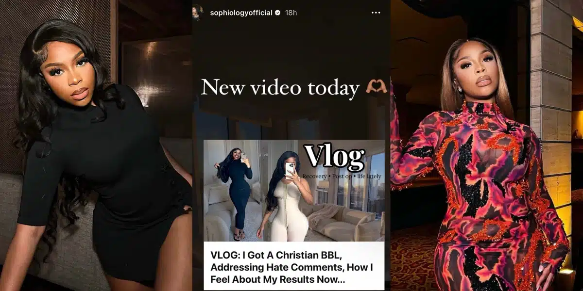 US based Nigerian lady causes stir as she does “Christian BBL”