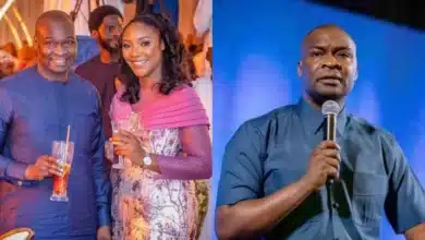 “They’ve been dating since their school days…” — Netizens react to viral photo of Apostle Joshua Selman and alleged girlfriend at church dinner