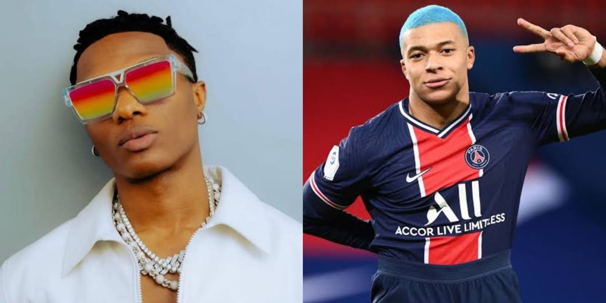 "Wizkid is richer than Mbappé" - Nigerian lady sparks debate online over who reigns as the wealthier star