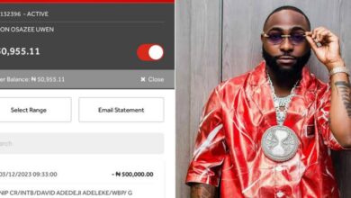 "Please consider me" - Nigerian man gets emotional as he mistakenly transfers ₦500k to Davido's Wema Bank account