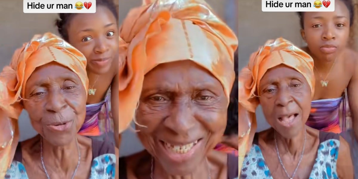 "Hide your man, I don come ooo" - Elderly woman returns to dating scene, threatens to snatch husbands and boyfriends