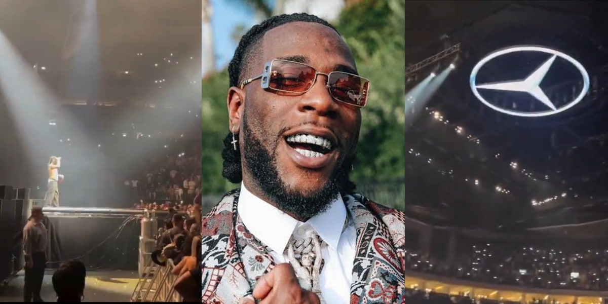 Burna Boy makes history, becomes first African artiste to sell out Mercedes Benz Arena in Berlin, Germany