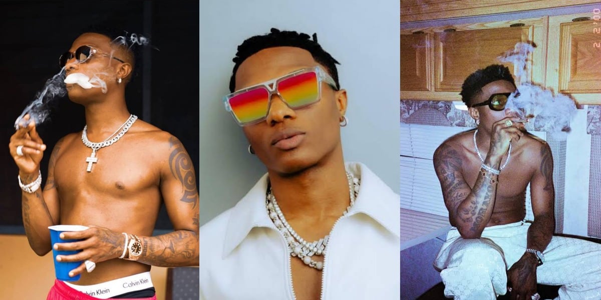 "Wizkid needs to be careful of smocking, he'll have heart attack one day"- Ghanaian traditional seer warns 
