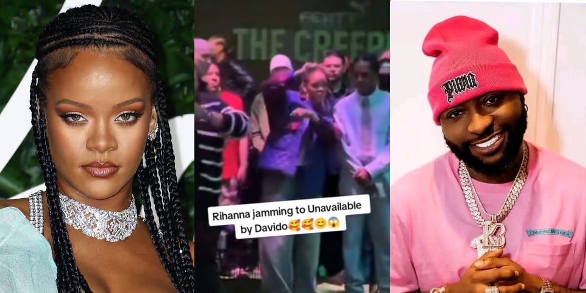 Fans go wild as Rihanna dances to Davido's catchy song 'Unavailable'