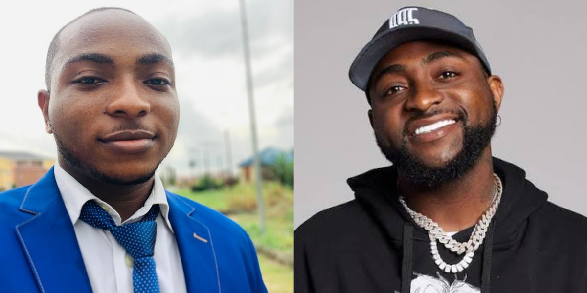 "Fake Davido dey again?" - Amidst fake products, photo of man with striking resemblance to Davido surfaces online