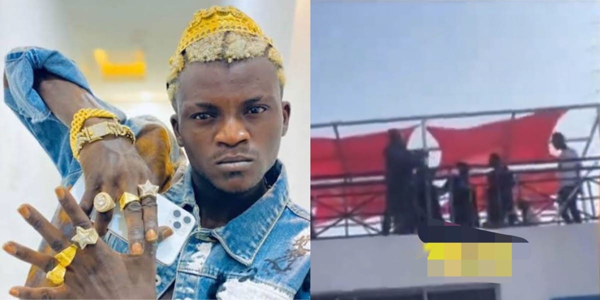 "I'll blind you, are you mad?" - Portable engages in physical fight with an unidentified man