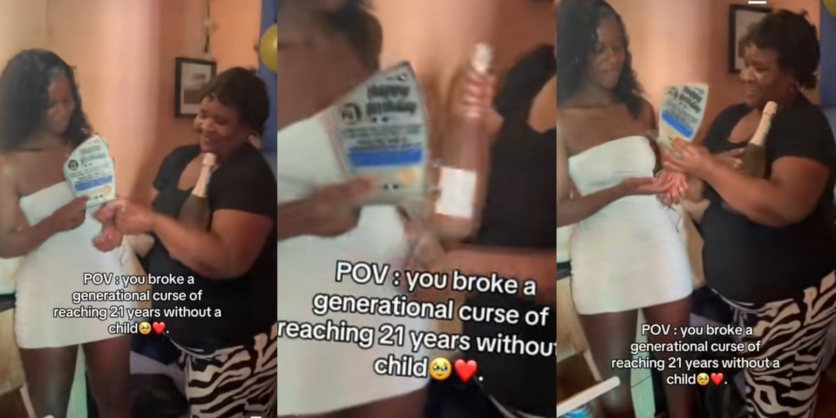 "Super proud of you" - Lady breaks generational curse, earns award as she marks 21st birthday with no baby