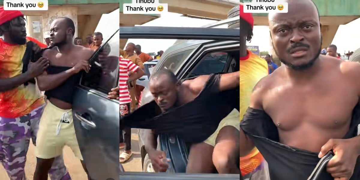 "Tinubu said 50% off, I paid 10K" - Driver evicts passenger who claimed Tinubu declared 50% discount on transport fare