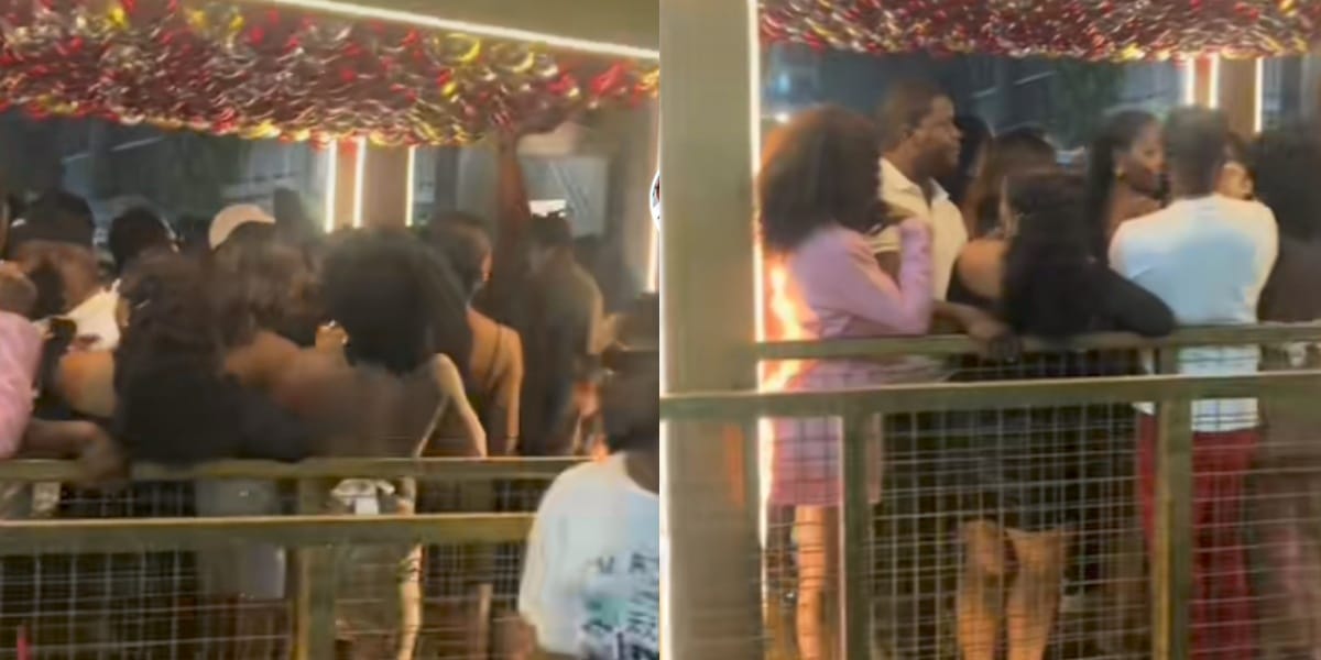 "Why will I wanna put myself through this" – Man stirs reaction as he shares video of what Lagos clubs looks like in December