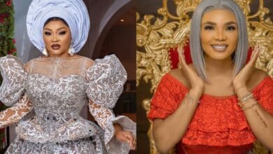 "Thank you Babe for your support" – Mercy Aigbe appreciates Iyabo Ojo after receiving a huge alert from her