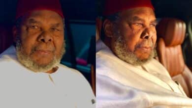 "The Real Odogwu" – Reactions as Pete Edochie is conferred new chieftaincy title