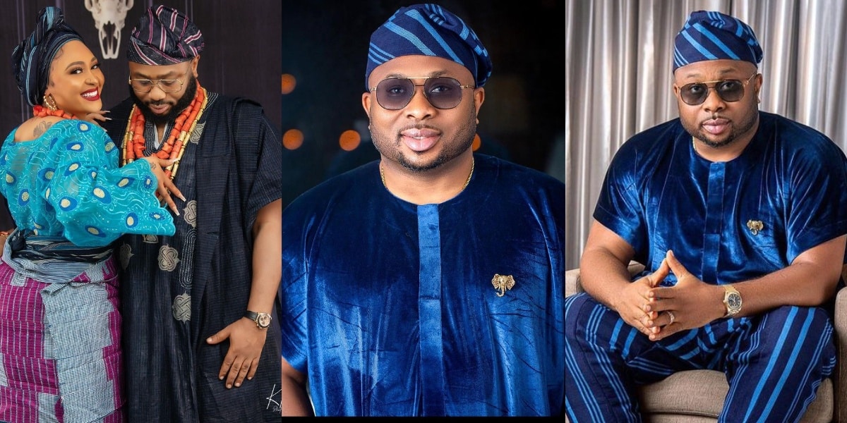 Fill him with your power and your courage" – Rosy Meurer pens letter to God to celebrate husband, Olakunle Churchill on his birthday