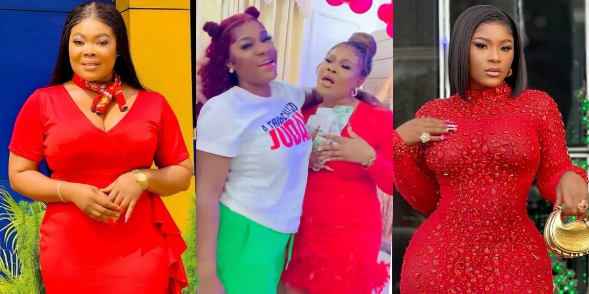 “None of us in the east is on her level” – Ruby Ojiakor lauds Destiny Etiko for receiving 300k on her birthday