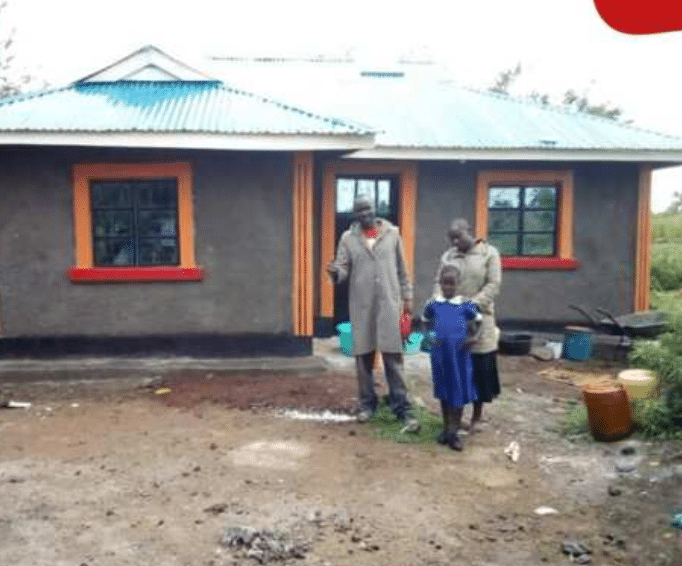 Single father emotional as daughter surprises him with his dream house after years of saving
